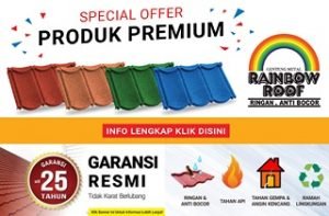 Genteng Metal Rainbow