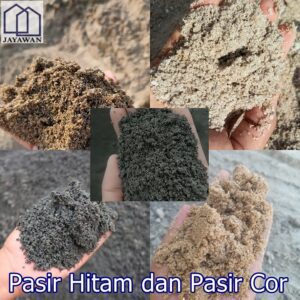 Pasir Hitam dan Pasir Cor